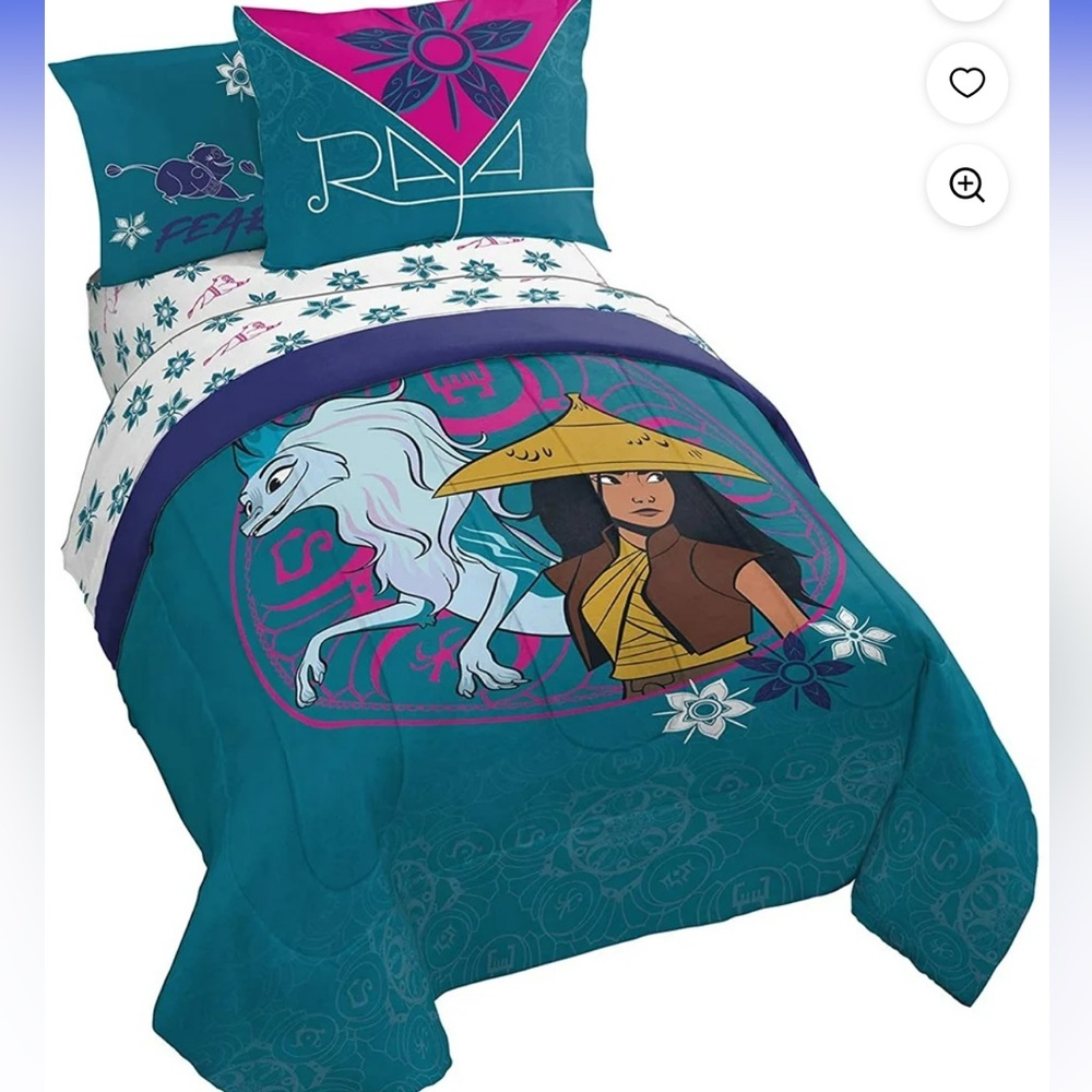 Disney’s Raya and the Last Dragon Twin Bedding Set